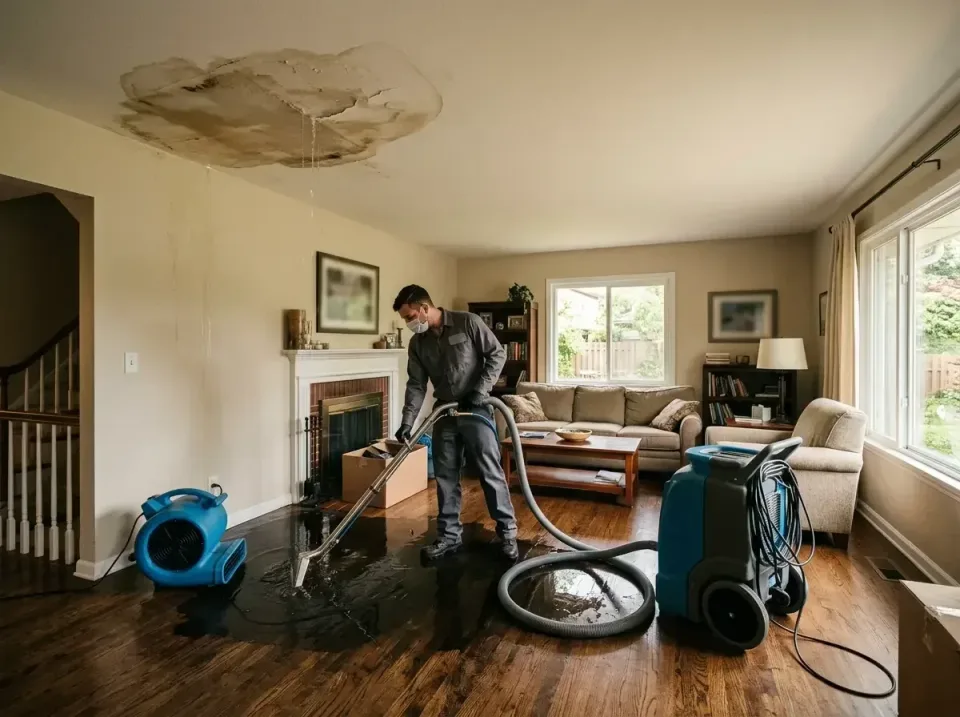attic-pipe-burst-ceiling-drip-008 — frequently asked questions, Water Damage Restoration & Carpet Care in Bayonne, NJ